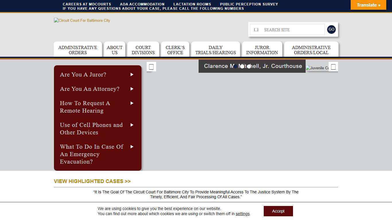 Circuit Court For Baltimore City